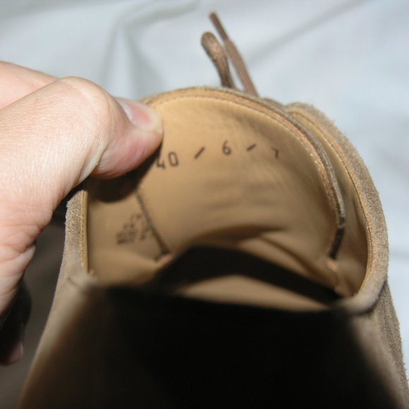 Suitsupply Copeland Suede Leather Derbys Size 7 main image 7